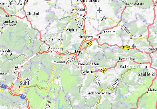 Karte Stadtplan Wolfsberg