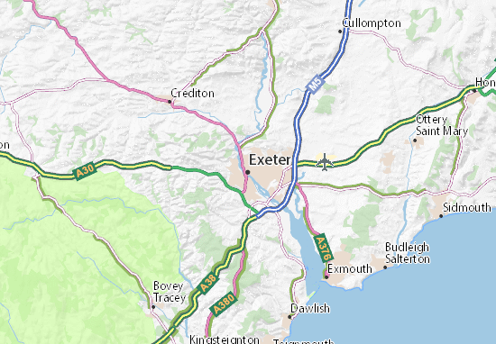 Carte-Plan Exeter