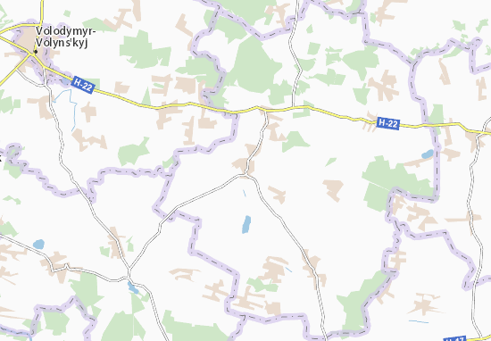 Karte Stadtplan Lokachi