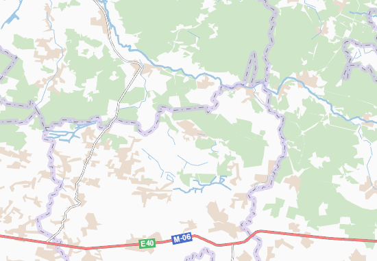 Velyka Klets&#x27;ka Map