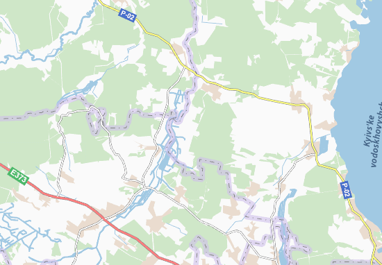 Mapa Abramivka