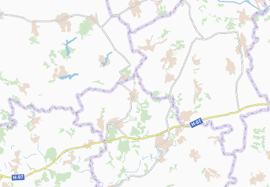 Vas&#x27;kivtsi Map