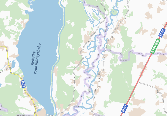 Kaart Plattegrond Pirnove