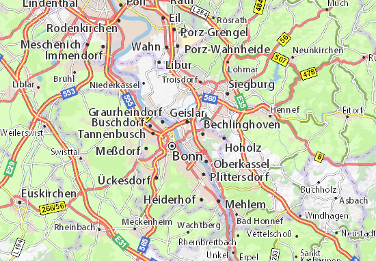 Vilich Map