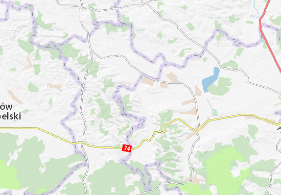 Kaart Plattegrond Radecznica
