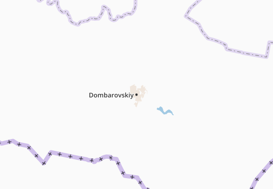 Kaart Plattegrond Dombarovskiy