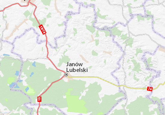 Kaart Plattegrond Godziszów