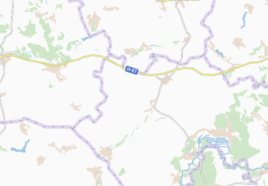 Hryntseve Map