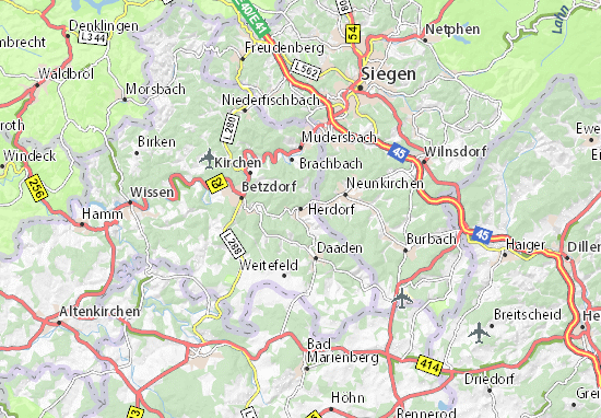Herdorf Map