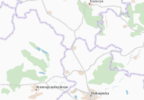 Afanas&#x27;yevka Map