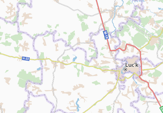 Karte Stadtplan Shepel&#x27;