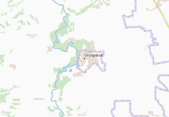 Uryupinsk Map