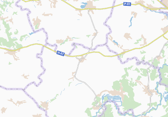 Kaart Plattegrond Shtepivka