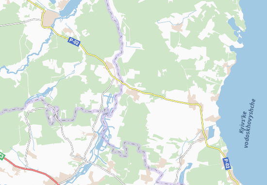 Kaart Plattegrond Katyuzhanka
