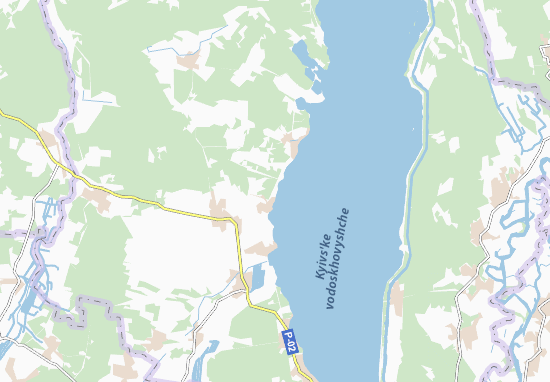 Hlibivka Map