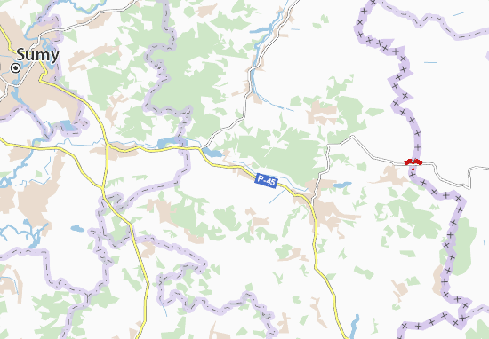 Mapa Samotoivka