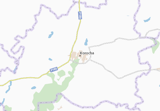 Karte Stadtplan Korocha