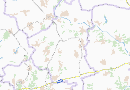 Karte Stadtplan Novopetrivs&#x27;ke