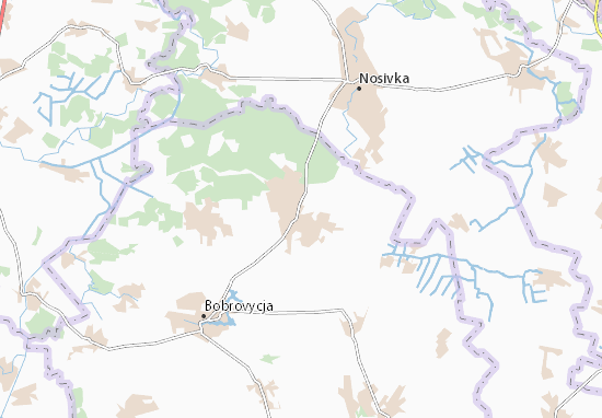 Kobyzhcha Map