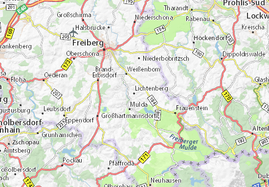 Mapa Plano Lichtenberg