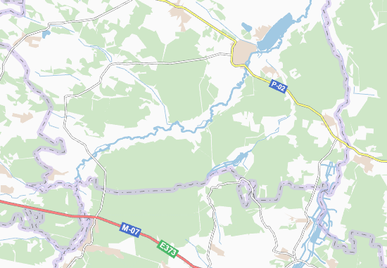 Karte Stadtplan Blidcha