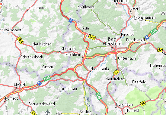 Kirchheim Map