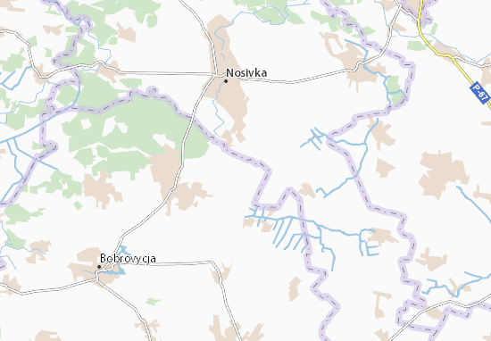 Osokorivka Map