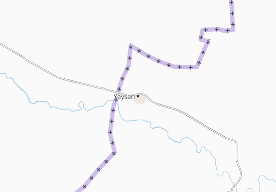 Karte Stadtplan Yaysan