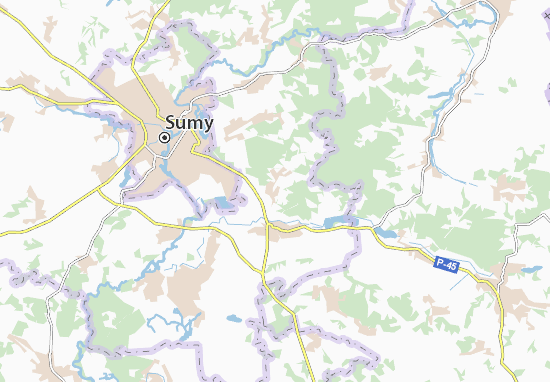 Karte Stadtplan Bezdryk