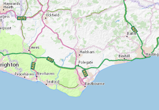 Hailsham Map