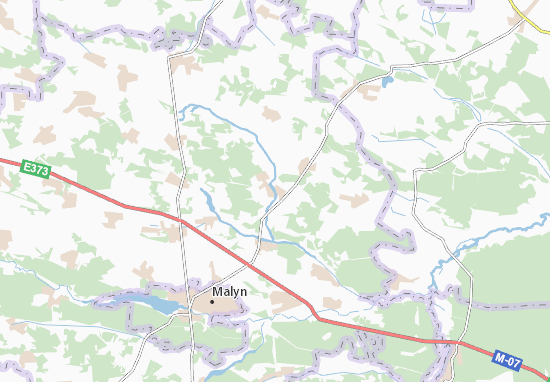 Karte Stadtplan Novi Vorob&#x27;i