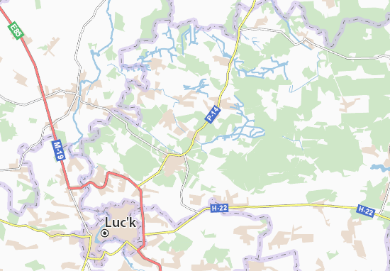 Sokyrychi Map