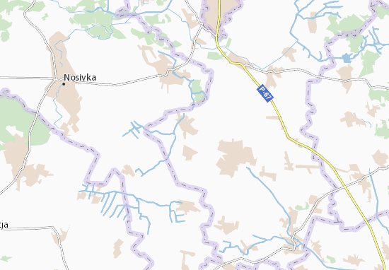 Karte Stadtplan Danyne