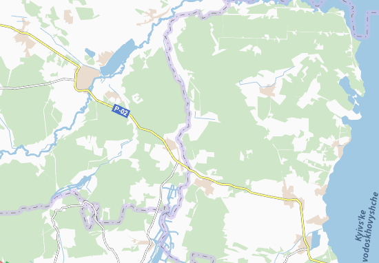 Karte Stadtplan Rudnya-Dymers&#x27;ka