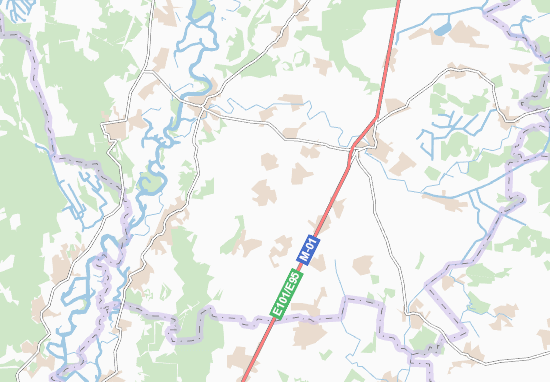 Mapa Bulakhiv