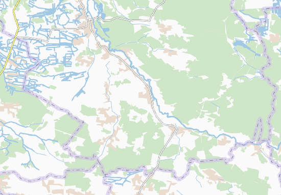 Karte Stadtplan Bystrychi
