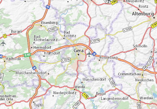 Gera Map
