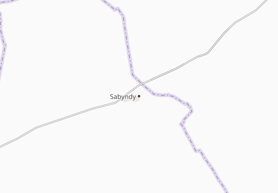 Kaart Plattegrond Sabyndy