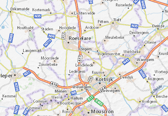 Karte Stadtplan Bosmolens