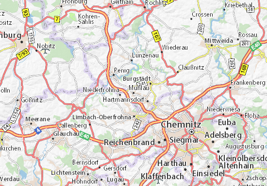 Mühlau Map