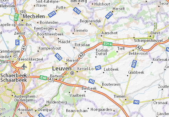 Carte-Plan Holsbeek