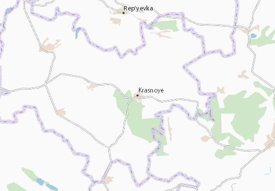 Karte Stadtplan Krasnoye