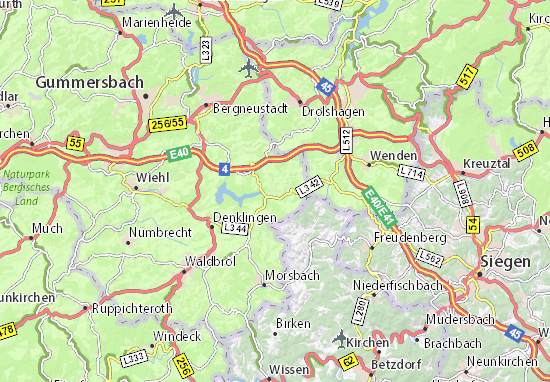 Reichshof Map