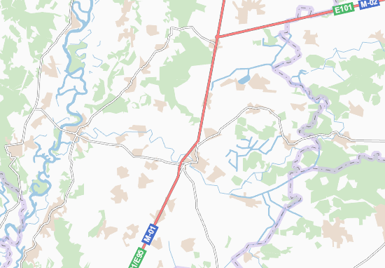 Mapa Novyky