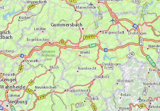 Wiehl Map