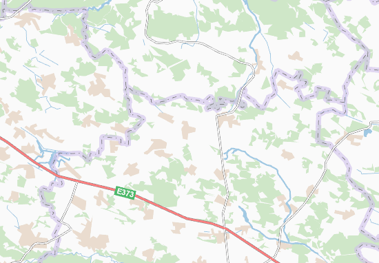 Karte Stadtplan Ksaveriv