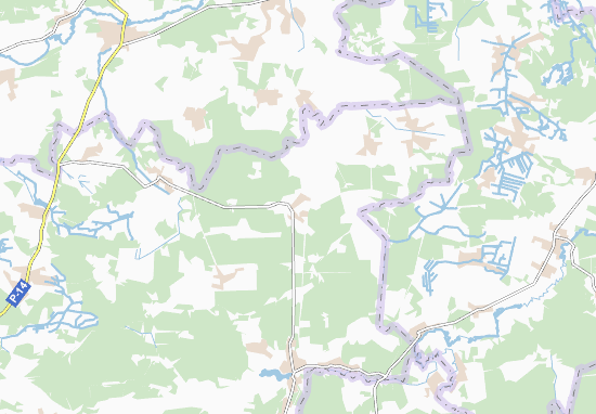 Kaart Plattegrond Berestyane