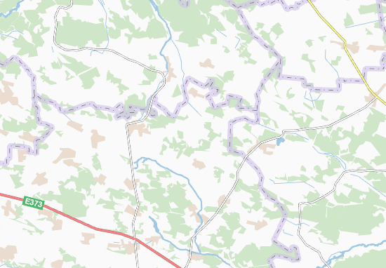 Vyshiv Map