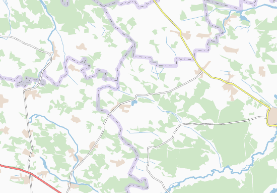 Mapa Plano Olyzarivka