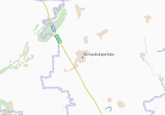 Mapa Novonikolayevskiy